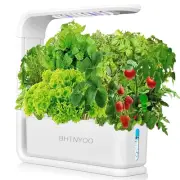 Hydroponics Growing System Kits,BHTNYOO 3 Pods Indoor Smart Garden with Full ...