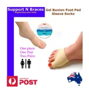 Gel Bunion Protector Toe Separator Straightener Pain Relief Foot Pad Sleeve