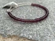 alex and ani purple beaded bracelet nwt + energy