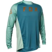 Fox Racing Defend Ls Jersey Slate Blue 2022 Shirt Technical Bike MTB Dh M L XL