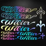 WILIER - KIT Holographic Vinyl Decal Stickers Sheet Bike Frame Cycling Bicycle
