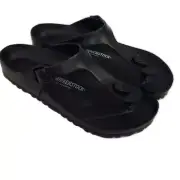 Birkenstock Essentials Unisex Gizeh EVA Sandals Metallic Anthracite 8 US