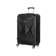 1pc Wanderlite 28" 75cm Luggage Trolley Travel Suitcase Carry On Storage TSA Hardshell Black