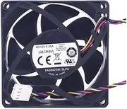 Laptop Cooler Fan for Cooler Master FA08025M12LPA 4Lines PWM 8CM DC 12V 0.45A New