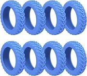 Generic Luggage Wheel Silent - Colorful Silicone Set,Colorful Silent Protection for Suitcases, Offices Chairs, Children's Beds, Freezers,