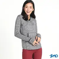 在飛比找PChome24h購物優惠-【ZMO】女麻花休閒連帽長袖上衣TS482 / 灰色