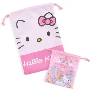 大賀屋 日貨 Hello Kitty 福袋 6入 包包 化妝包 抱枕 收納箱 束口袋 方巾 正版 J00018652