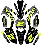 Graphics for Honda CRF450 CRF 450 2009-2012 Decals HONOR Custom