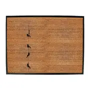 Rock Climbing Aa Climbers On Rope Attn Needed - Funny Novelty Doormat Man Cave Floor mat