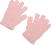[ANDRESLAD] Warm Winter Gloves for Boys and Plush Wool Mittens for Outdoor Activities for Skiing and School Soft and Comfortable for All Day Wear