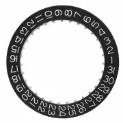 CALENDAR DATE DISC FOR TUDOR MOVEMENT ETA 2834-2 2836-2 2846 2878,2893-2 BLACK 3