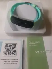 YoYoFit Fitness Tracker Smart Watch Waterproof Activity Tracker GPS Black
