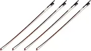 Binxind 4X Black Octagonal Bow Children Playing Violin Bow Musical Instruments 4/4 Portable Learn Practice Bow