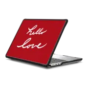 MacBook Pro 14-inch (M1 - M4) Impact Case Hello Love Red