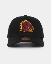 [New Era] New Era Brisbane Broncos 'Nrl Grand Final' 9forty A-frame Snapback Black - Size ONE ONE Black