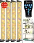 80W LED Grow Light Strip Dimmable Full Spectrum Timer Waterproof Indoor Plants