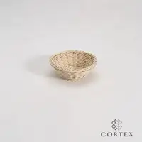 在飛比找蝦皮商城優惠-CORTEX 迷你籃 仿藤籃 圓型W18 米白色