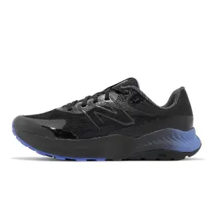 【NEW BALANCE】越野跑鞋 DynaSoft Nitrel V5 2E 寬楦 男鞋 黑 藍 戶外 運動鞋 NB 紐巴倫(MTNTRTK5-2E)