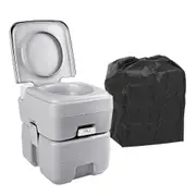 Weisshorn 20L Portable Camping Toilet Outdoor Potty Caravan Travel With Bag