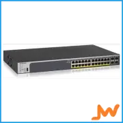 Netgear GS728TPv2 24-Port 190W Gigabit PoE+ Ethernet Smart Managed Pro Switch...