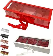 Empty Flower Gift Box Mother's Day Mom Letter Shaped Empty Flower Gift Box Cardboard Floral Packaging Fillable Mom Flowers Container Chocolate Strawberry Candy Packaging