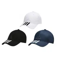 在飛比找蝦皮商城優惠-ADIDAS CAP 三線 老帽 刺繡LOGO 後扣可調 S