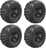 14401-21 1/14 Scale RC Car Accessories Rally Wheels, Spare Parts RC Vehicle Wheels & Tire Sets for 14431 & 14332 & 14331 (Four Tires)