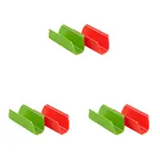3x 4pc Appetito Interlocking Coloured Taco Holder Home Kitchen Cooking Assorted
