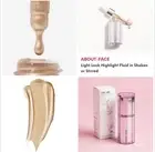 ABOUT FACE Light Lock Highlight Fluid Shaken or Stirred Liquid Highlighter Gold