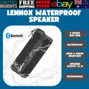 Lennox Waterproof Portable Speaker IPX7 Bluetooth