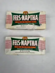 Vtg Fels-Naptha Dial Corp. Heavy Duty Laundry Bar Soap 5.5 oz. 2001 Lot of 2