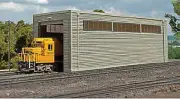Bachmann 35115 HO Scale Single Stall Shed