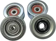 Belt Tensioner Pulley 4X Drive Idler Pulley Kit V6 4.0L 1GRFE Fit for Toyota Land Cruiser Fit for FORTUNER 03-09 V6 1662031012 1660331030 Chain Tensioner Cap