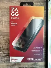 ZAGG iPhone 15 Pro Max InvisibleShield Screen Protector (Glass XTR3)