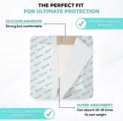 MedVance Foam Bordered Adhesive Wound Dressing, 4"x4", Box of 5