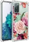 For Galaxy S20 FE 5G Flowers Girls Case Hybrid Premium Clarity Protectiv 4D TPU