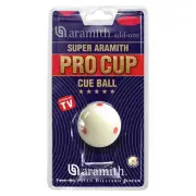 Aramith Pro Cup Pool Snooker Billiard Measle spot White ball 2 & 1/4 inch