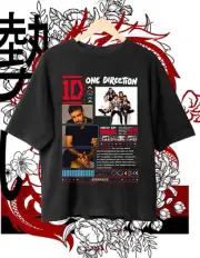 Vintage One Direction T-shirt, 1D Band Pop Music Tee Gift for Woman and Man