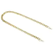 Purse Chain Strap, 47.2 Inch Acrylic Strap Replacement for Handbag, Gold