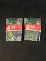 2 Pack Of Ella Spices Cryogenically Ground Chilli Powder