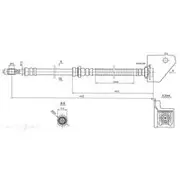 Protex Brake Hose - H3193