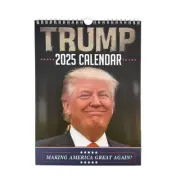 Trump Calendar 2025Donald Merchandise Trump Gifts 45 47 Monthly Wall Calender...