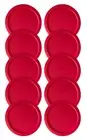 Replacement Lid for Pyrex 7-CUP Storage Cover 7.5" Bowl 7402-PC RED (10-Pack)