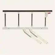 Folding Hospital Bedside Grab Bar Bumper,Handicap Medical Cane Assistance Devices,for Seniors Adults Guard Rail,Rails Safety Assist Handle Bed Railing,94cmx36cm/37.00x14.17in