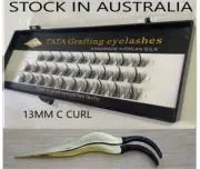 Fake Eyelash C Curl 13mm Cluster Segment & Fake Lash Applicator Tool For Lashify