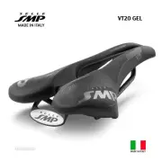 Selle SMP VT20 GEL Saddle : VELVET TOUCH BLACK - MADE IN iTALY!