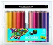 Prismacolor Scholar Colored Pencils, 60-Count