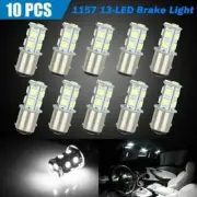 BAY15D brake light 1157 SMD 5050 P21/5W 10x taillight 12V lamp LED 13 white F4X7