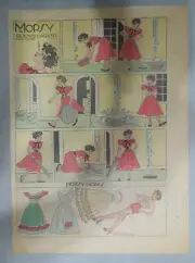 Mopsy by Gladys Parker with Uncut Paper Doll from 7/23/1950 Size 11 x 15 inches