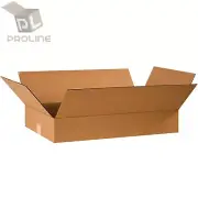 24x14x4 50 Shipping Packing Mailing Moving Boxes Corrugated Cartons